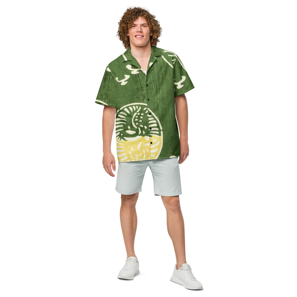 Japanese Woodblock Print Unisex Summer Shirt