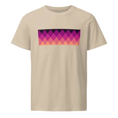 Violet Gingham Organic Tee