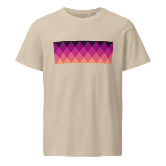 Violet Gingham Organic Tee