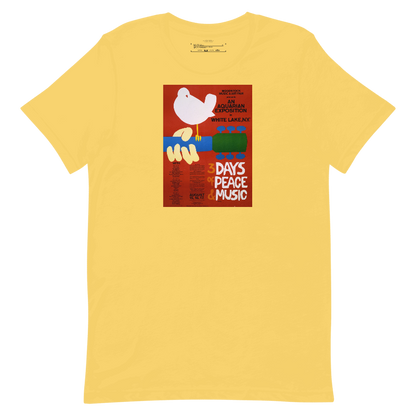Woodstock Vintage Poster Unisex Tee