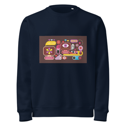 Hello Computer Organic Crew Sweatshirt