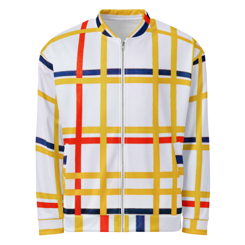 Mondrian Bauhaus Unisex Bomber Jacket