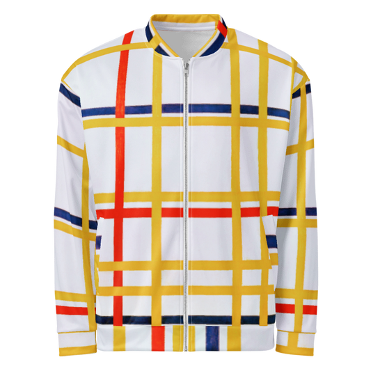 Mondrian Bauhaus Unisex Bomber Jacket