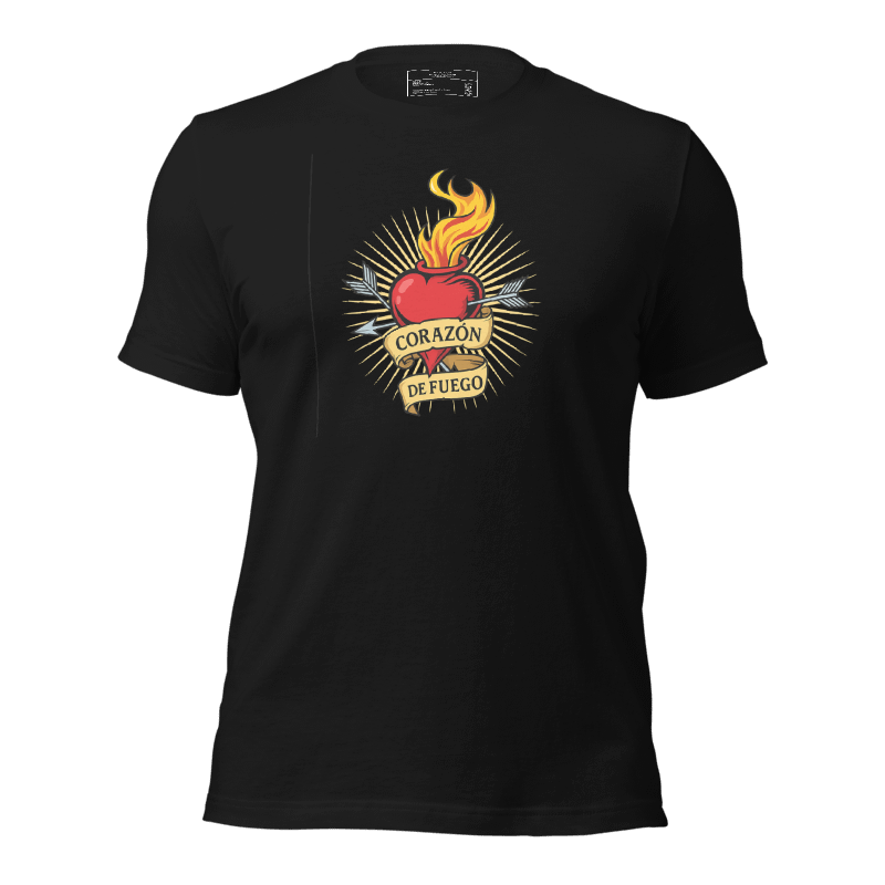 Corazon de Fuego Unisex Tee