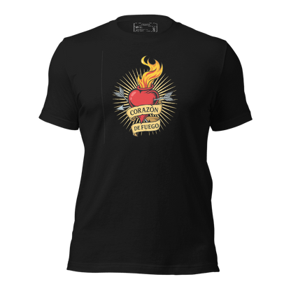 Corazon de Fuego Unisex Tee